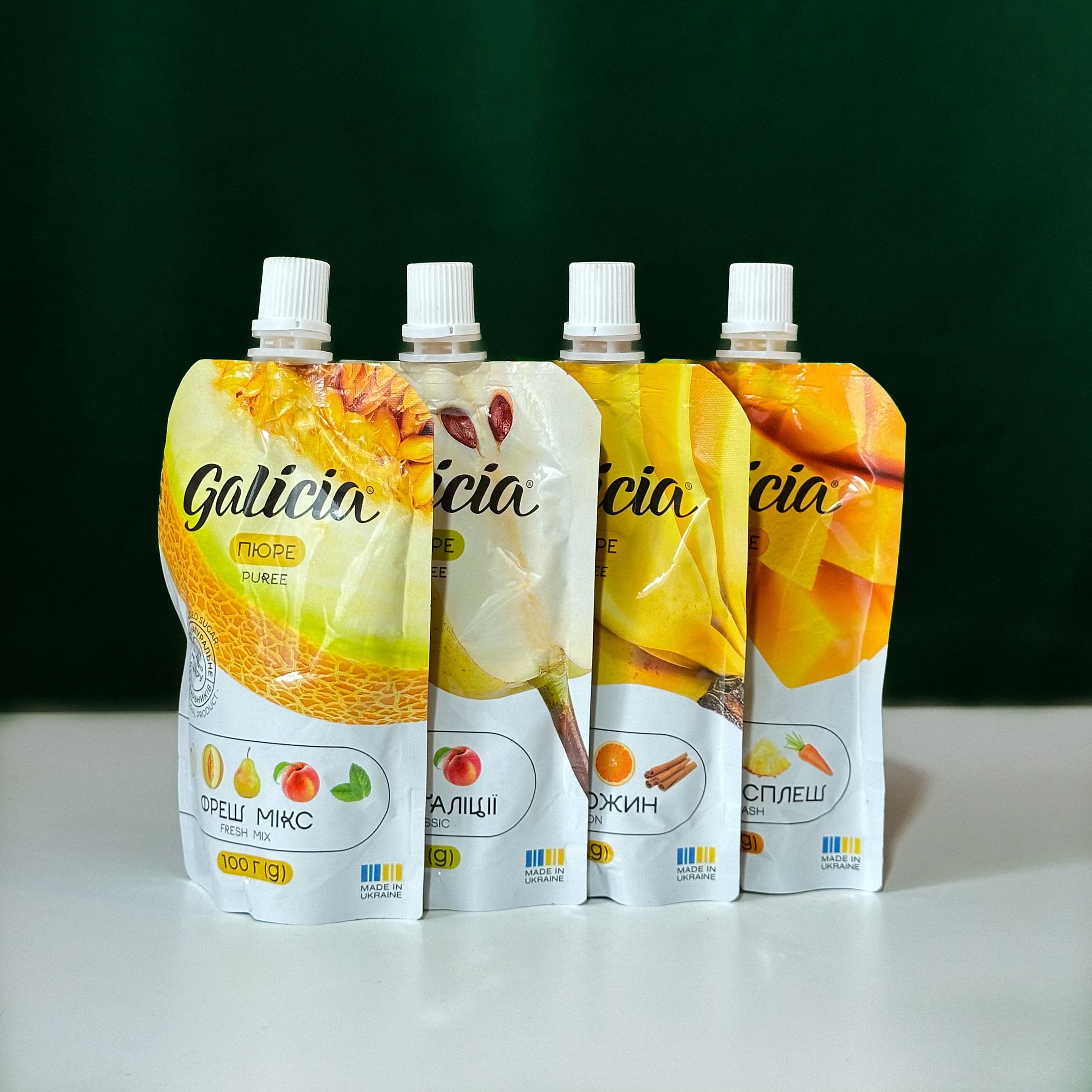 Пюре Galicia в паучі 100г 