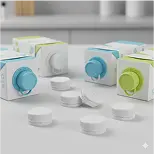 Safe plastic caps for food products&nbsp;